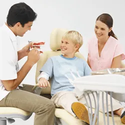 Like regular visits to the dentist, many see their chiropractor. Visit to the dentist image