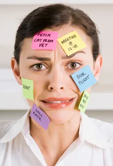 Stress is so common it's often seen as normal. Woman emotionally stressed